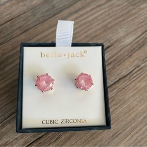 NWT Bella Jack Rose Stud Earrings